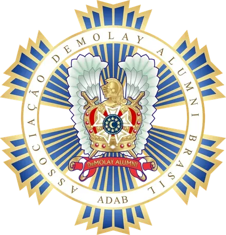 Selo da Associação DeMolay Alumni Brasil (ADAB)
