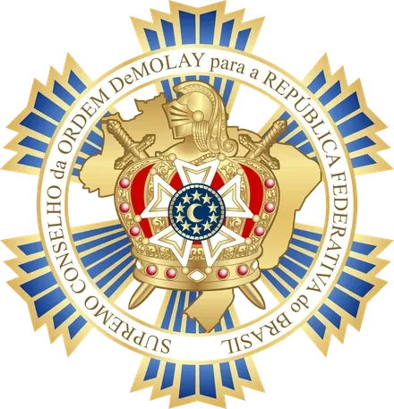 Selo do Supremo Conselho da Ordem DeMolay para a República Federativa do Brasil