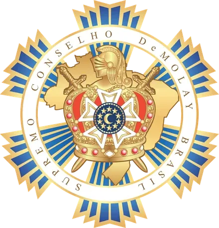 Selo do Supremo Conselho DeMolay Brasil, criado com a unificação de 2019
