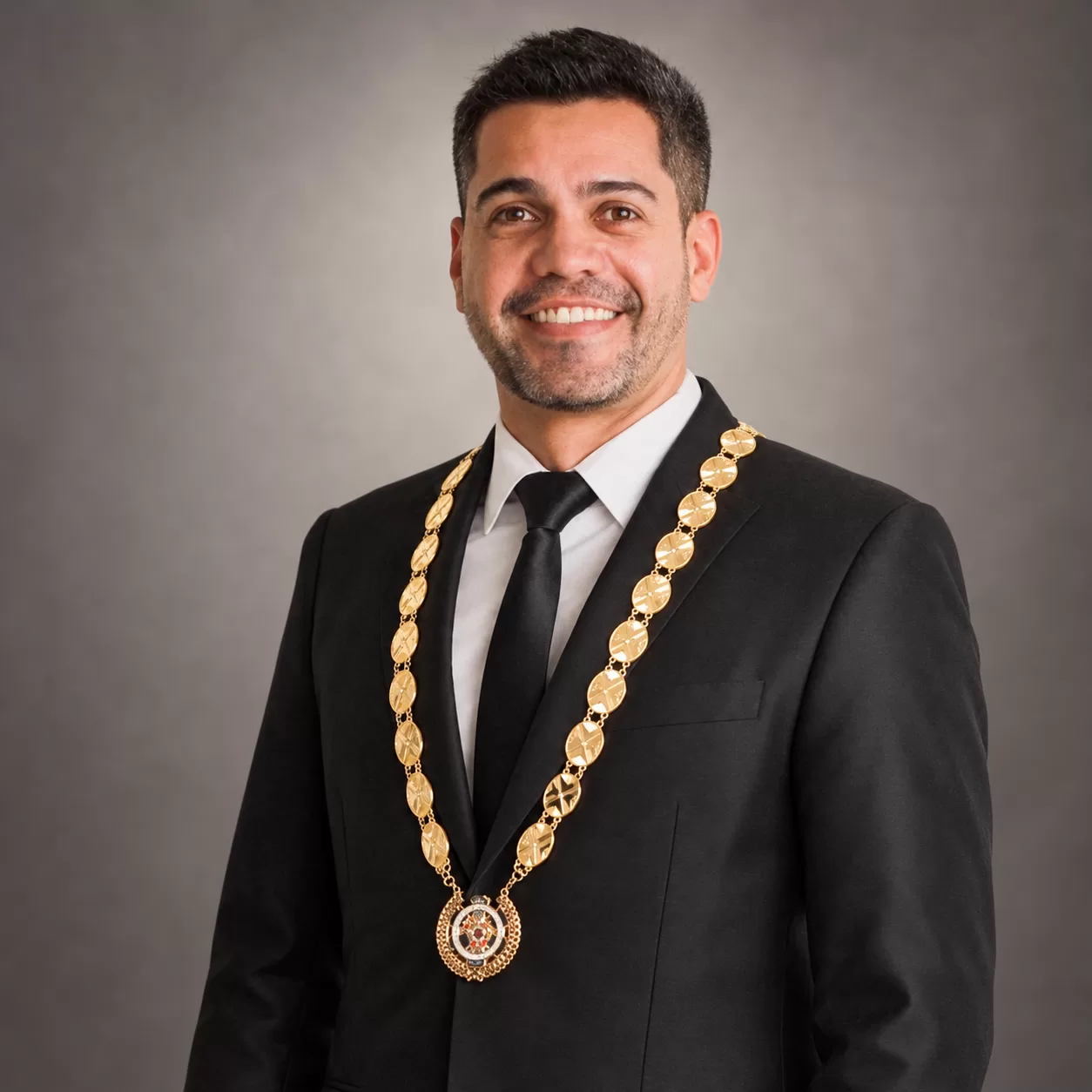 Retrato do Grande Mestre Nacional do SCDB, gestão 2020-2021
