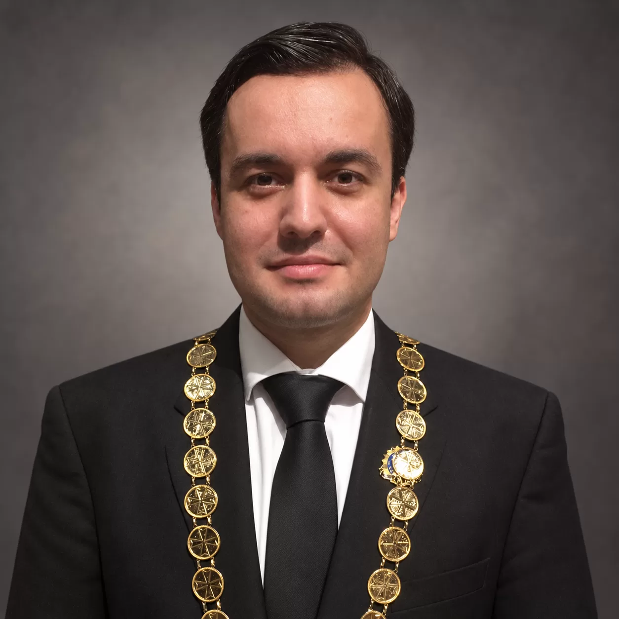 Retrato do Grande Mestre Nacional do SCODRFB, gestão 2015-2017.