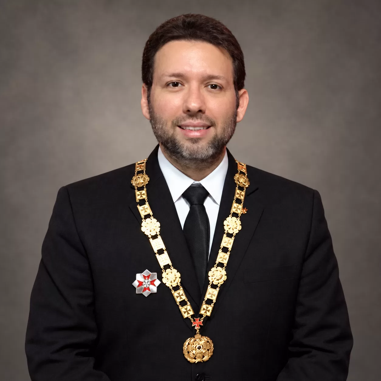 Retrato do Grande Mestre Nacional do SCODB, gestão 2015-2016.