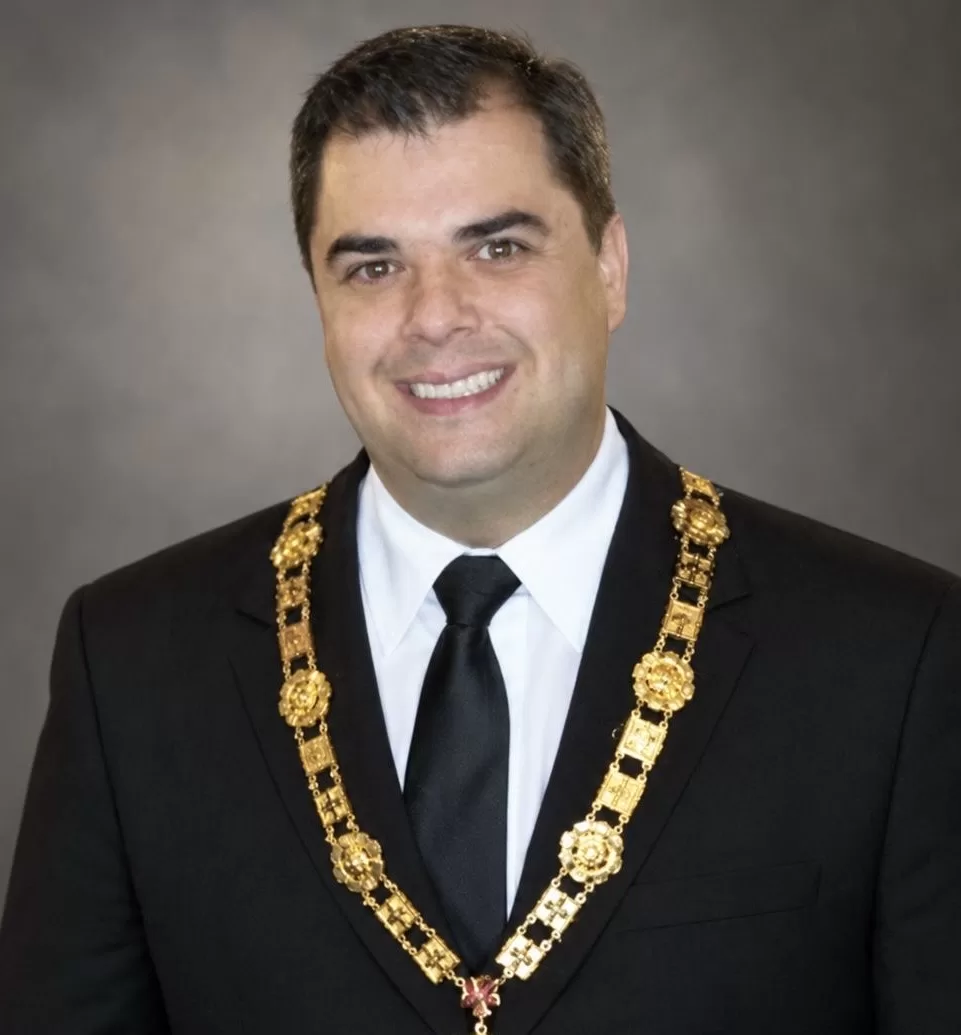 Retrato do Grande Mestre Nacional do SCODB, gestão 2014-2015.
