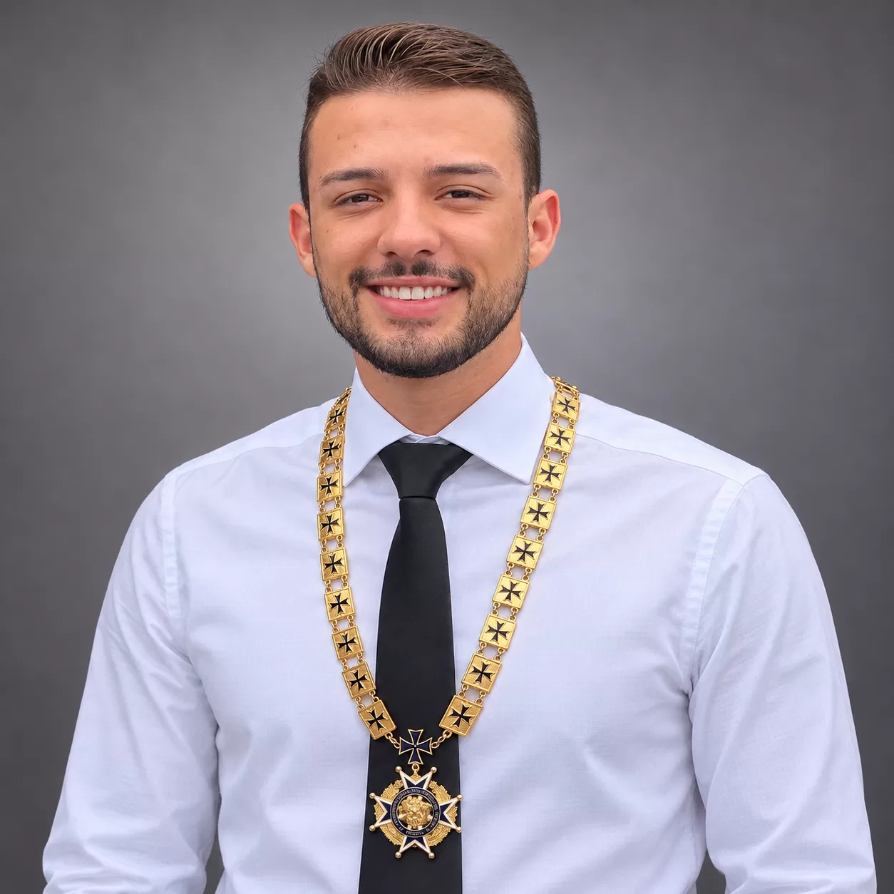Retrato do Mestre Conselheiro Nacional do SCODB, gestão 2019.