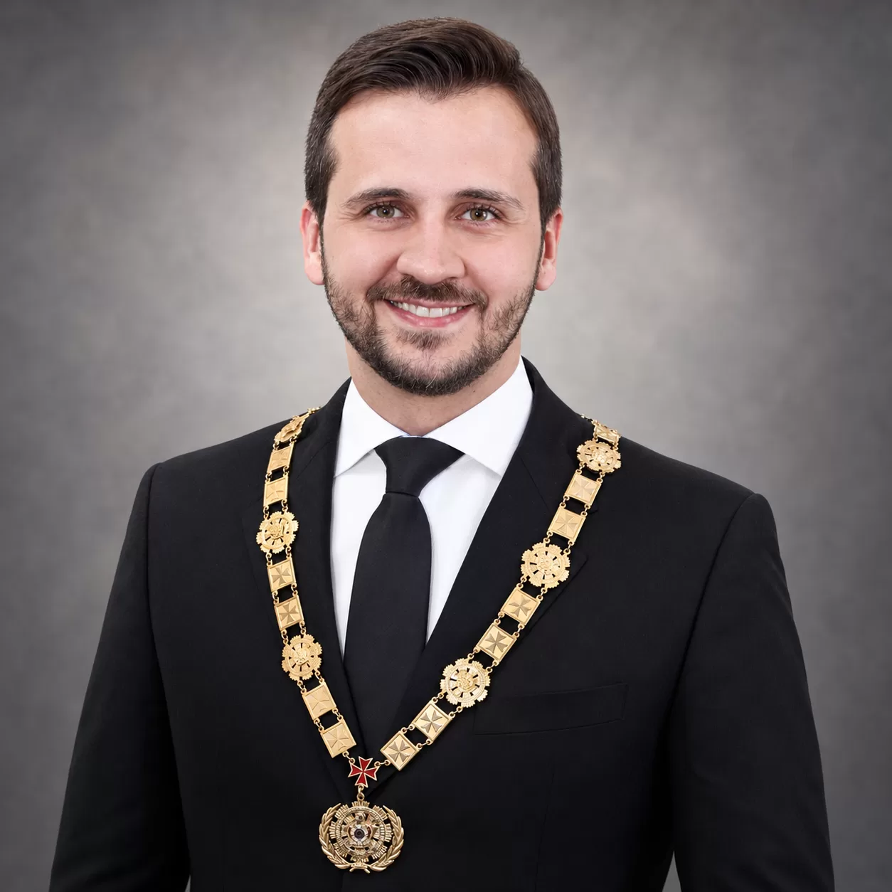 Retrato do Grande Mestre Nacional do SCODB, gestão 2017.