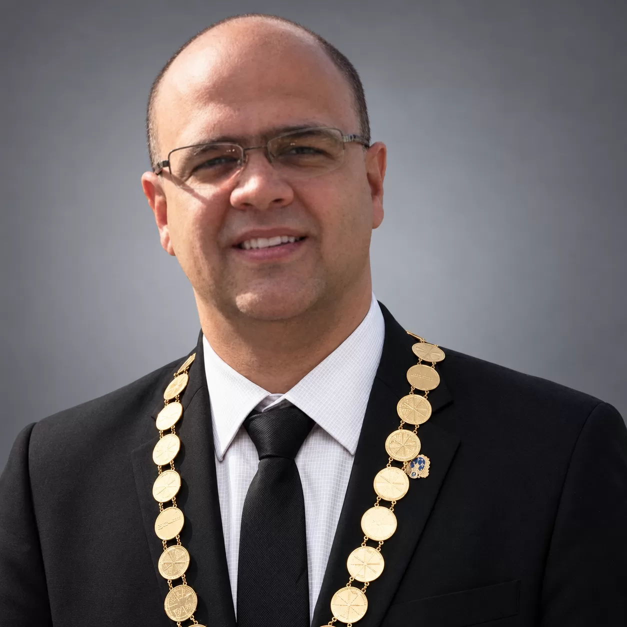 Retrato do Grande Mestre Nacional do SCODRFB, gestão 2009-2011.